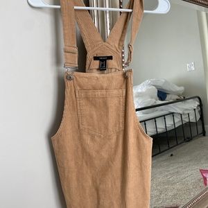 Forever 21 courdory overall dress